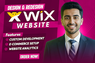 build a high converting wix website and wix website redesign