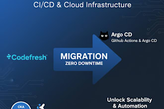 provide expert devops migration to github actions and kubernetes gitops setup