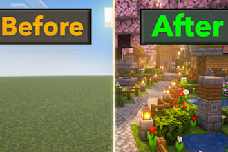 decorate and beautify your minecraft area based on your style