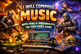 compose music with tons of personality for your video game