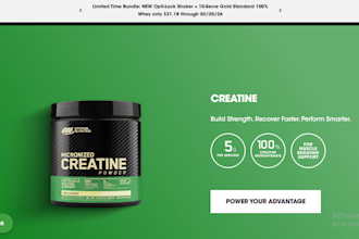 create fda compliant creatine website, nootropics website