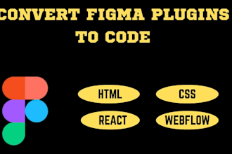 convert figma to html, figma to react, figma to webflow, tailwind css