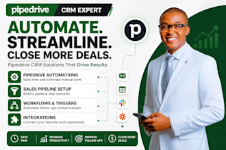 do pipedrive CRM automations, sales pipeline, workflows and integrations