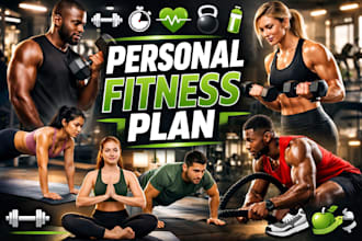 create a personalized health and fitness plan with workouts, gym routines