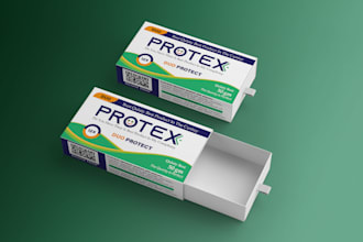 design professional medicine box and packaging design