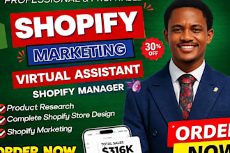 shopify etsy ecommerce virtual assistant va marketing expert store app manager