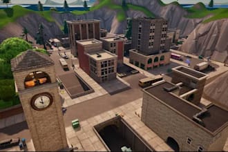 build uefn creativity,tycoon,zb zone war, red vs blue, stael brainrot, fortnite