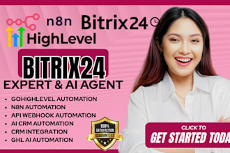 hubspot gohighlevel bitrix24 ghl close io zoho crm pipedrive n8n ai automation