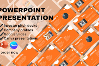 design sales pitch deck, business, listing presentation, company presentation