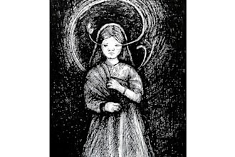 draw pen illustrations for merch and album cover