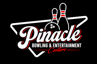 do modern outstanding pinball, bowling logo