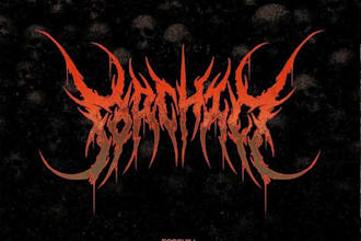design a professional heavy metal logo for any genre