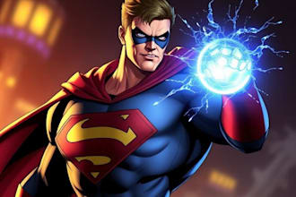 design you a character or superhero