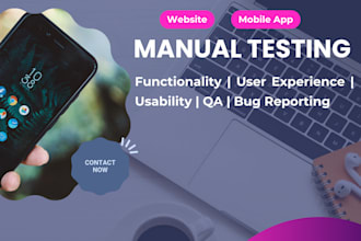 test and QA your web, app or game with a detailed usability and bugs report
