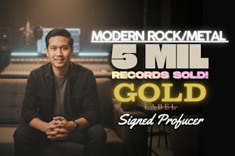 produce your song as a gold label producer