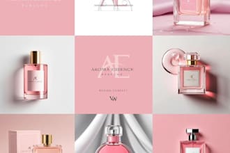 create an elegant fashion logo or luxury brand monogram