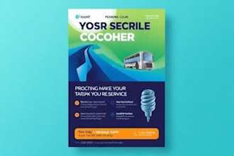 design a custom flyer to showcase your products or services