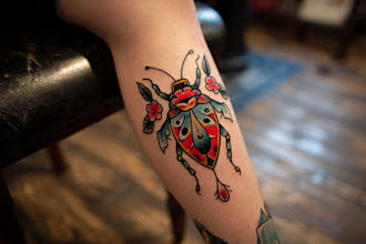 create awesome old school tattoo style design