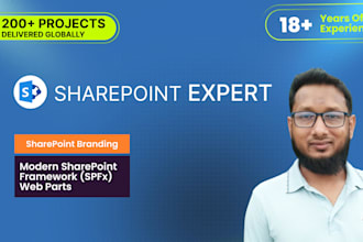 design sharepoint branding and develop spfx solutions