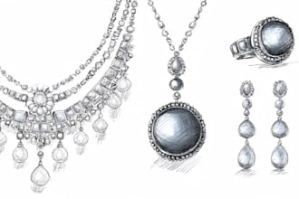 sketch your jewelry design ideas