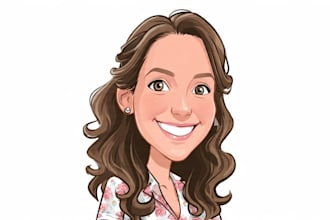 do cartoon caricature for you