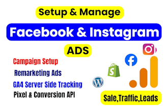 setup facebook and instagram ads with fb pixel capi ga4 server side tracking