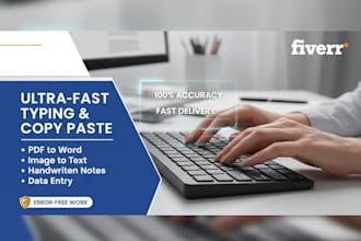 pdf to word copy typing