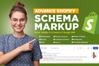 manually add schema markup on shopify for generative engine optimization GEO