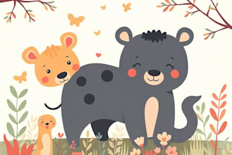 design flat  vector illustrations