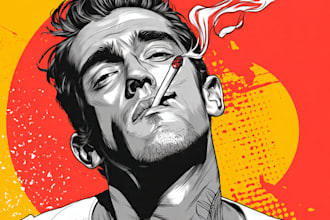 raw vector pop art illustration
