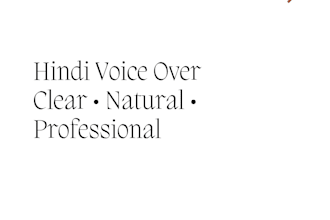 record a hindi motivational and emotional voice over