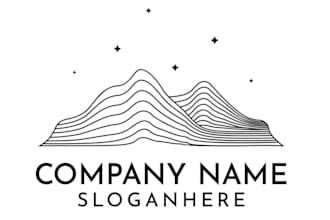 do premium minimalist line art logo design