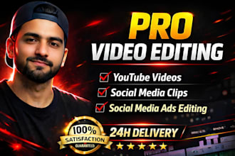 professional cinematic youtube and gaming video editing 4k