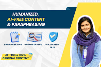 provide expert paraphrasing and rewriting