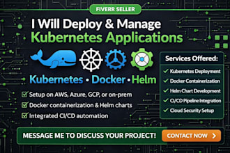 be your speciallist doctor for docker and kubernetes aws gcp deployment