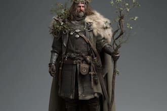 do a fantasy character art and fantasy character art