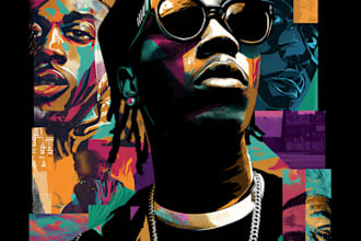 make stunning album cover art for your need