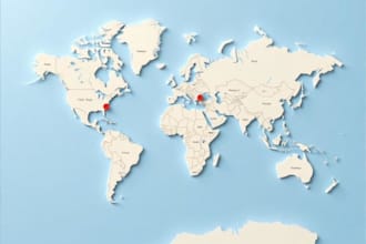 design creative thumbnails with maps
