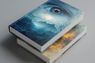 illustrate elegant book cover ebook cover kindle amazon cover kdp art