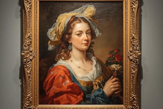 paint an oil replica of any painting for you