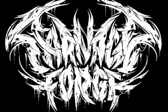 create a metal logo that captures your sound