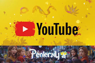 design a youtube channel logo and banner
