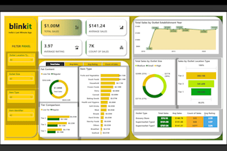 create professional power bi dashboards and visualizations