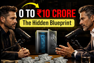 design viral indian podcast youtube thumbnails in trs and raj shamani style