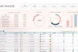 design excel spreadsheet stock crypto investment personal finance loan repayment