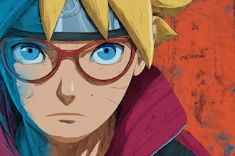 draw you or your oc in naruto boruto style drawing