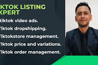 setup tik tok shop tiktok shop ads fix reject listing tiktok dropshipping store