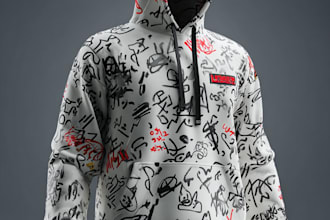 do custom hoodie design or clothing design