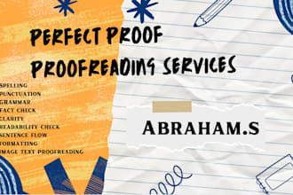 proofread articles, blogs, stories, and essays