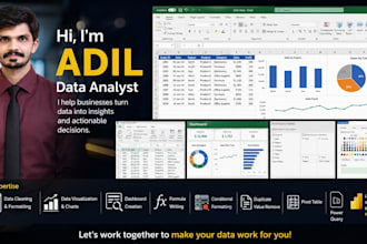 fix, clean and organize excel data